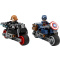 LEGO Super Heroes Μοτοσικλέτες Της Μαύρης Χήρας και του Κάπτεν Αμέρικα  (76260)
