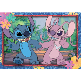 Clementoni Παιδικό Παζλ Super Color Stitch 2x20 τμχ  (1200-24809)