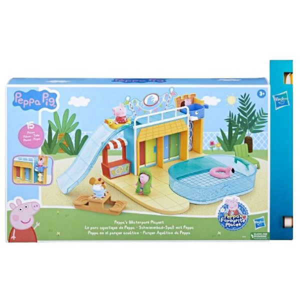 Λαμπάδα Peppa Pig Waterpark Playset  (F6295)