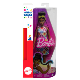 Λαμπάδα Barbie Νέες Barbie Fashionistas- Brown Hair In Bud Diamond Crochet  (HJT07)
