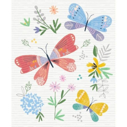 Ευχετήρια Κάρτα Petite Χωρίς Μήνυμα Πεταλούδες  (PE201)