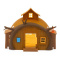 Λαμπάδα Μάσα Και Ο Αρκούδος- Το Σπίτι Του Αρκούδου  (MHA22000)