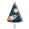Party Καπέλα Χάρτινα Rocket Space  (93738)