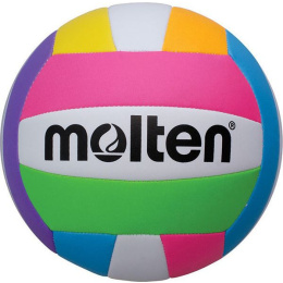 Μπάλα Βολει Molten No5 Συνθετικό Δέρμα Beach Volley  (MS500-NEON)