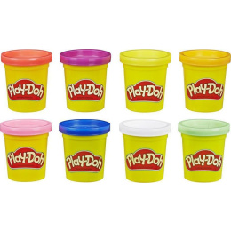Play-Doh Set 8 Pack Case Color 8 Cans Rainbow  (E5062)