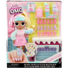 Κούκλα L.o.l. Surprise OMG Στούντιο Νυχιών-Candylicious  (503781-EUC)