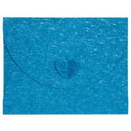 Ευχετήριο Καρτάκι Καρδιά Μπλε  (FHS012)