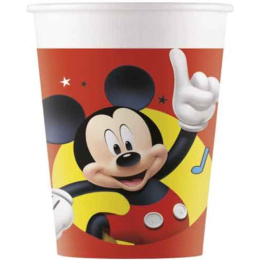 Party Ποτήρια Χάρτινα Playful Mickey 8 τμχ 200ml  (93473)