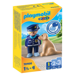 Playmobil Αστυνομικός Με Εκπαιδευμένο Σκύλο  (70408)