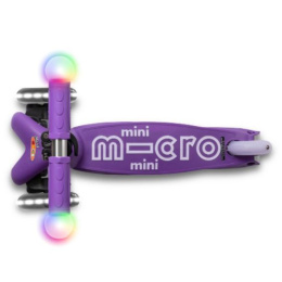 Micro Πατίνι Mini Micro Deluxe Magic Led Purple  (MMD129)